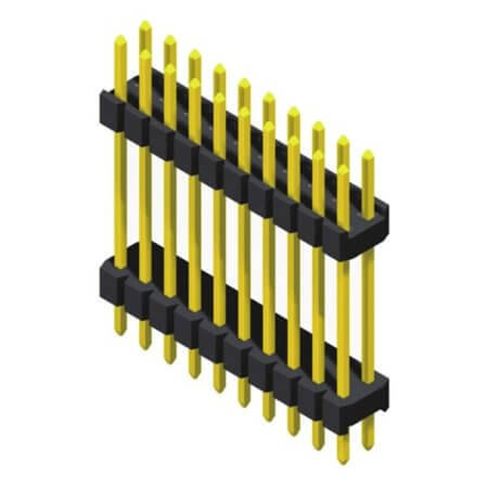 5PH2DDA20-208G0NNBU-8X22 PIN HEADER 16PIN(2x8) 2.00mm THT V/T 2X8X32MM - 1