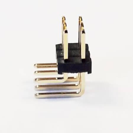 5PH2RDA15203G0NNBU-3.9X2 PIN HEADER 6PIN(2x3) 2.00mm THT R/A 3.9X2.8X2.5MM - 1
