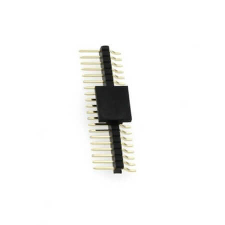5PH3MRA15-120G0NNCU-0400 PIN HEADER 20PIN(1x20) 1.27mm SMT R/A 4MM - 1
