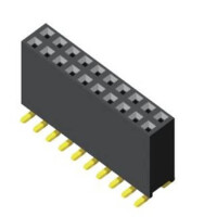 5PS1MSA85-206T0NPBRU-01- FEMALE HEADER 6PIN(2x3) 2.54mm SMT V/T TAPE&REEL - 1