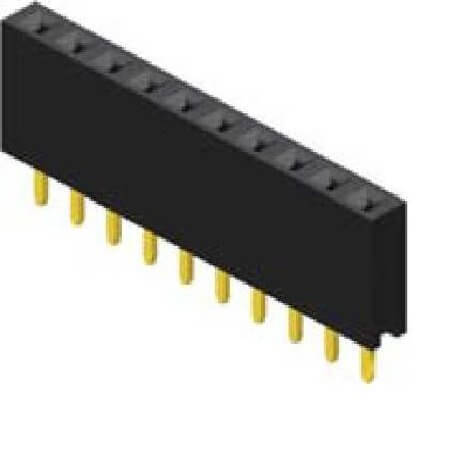 5PS1SDA85-103G0NNNAL-00 FEMALE HEADER 3PIN(1x3) 2.54mm THT V/T TRAY - 1