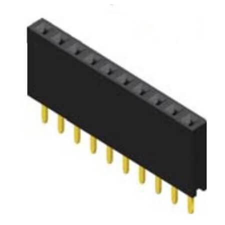 5PS1SDA85-106G0NNNAL-00 FEMALE HEADER 6PIN(1x6) 2.54mm THT V/T TRAY - 1