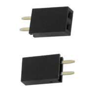 5PS1SDD85-102G0NNNXL-00 FEMALE HEADER 2PIN(1x2) 2.54mm THT V/T TRAY - 1