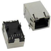 5RT1DR20F3N-68SAPSL-311- MODULAR JACK THT R/A 8P8C (RJ45,Ethernet) GRAY - 1
