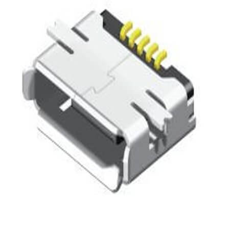 5UR2M01MF-105G0BUHM1 CONNECTOR USB MICRO AB RCPT SMD - 1