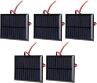 5V 150MA Glue Drop Solar Panel With Lead 15cm Size:60x90mm - 1
