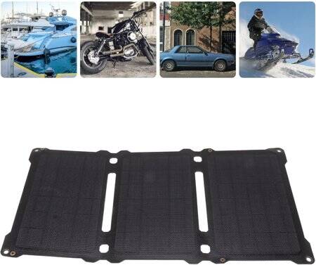 5V 30W Monocrystalline Solar Folding Solar Outdoor Mobile Phone Charging Board - 4