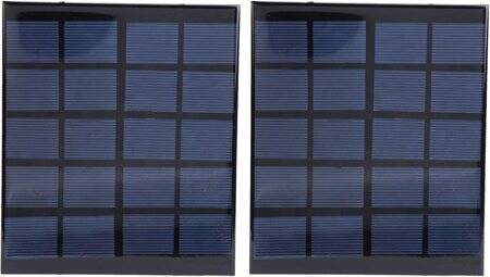 5V 500MA Glue Drop Solar Panel With Lead 15cm Size:130x150mm - 3