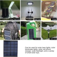 5V 500MA Günel Paneli - Solar Panel - Güneş Pili 15cm Kablolu 130x150mm - 4