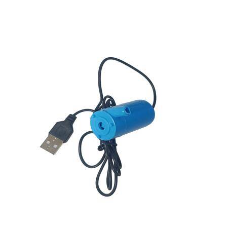 5V Blue Mute Sounds Mini Submersible Pump With USB - 3
