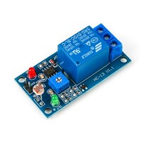 5V Işığa Duyarlı Direnç Sensörü Röle Modülü - 3