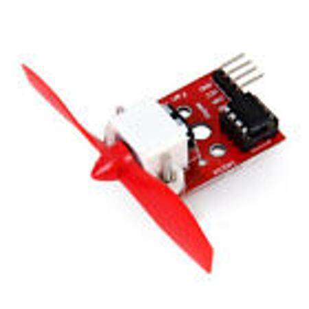 5V L9110 Fan Motor Module Fan Propeller Firefighting Robot For Arduino DIY - 1