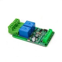 5V Modbus RTU 2 Channels Relay Module Input Optocoupler Isolation RS485 MCU - 3