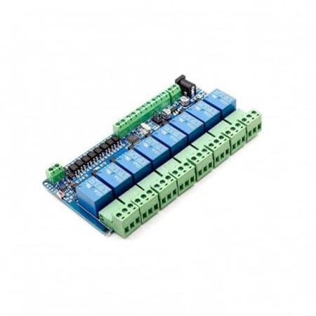 5V Modbus RTU 8 Channels Relay Module Input Optocoupler Isolation RS485 MCU - 3