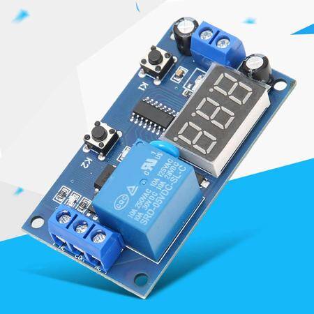 5V Time Control Switch Intermittent Infinite Cycle Countdown Switch Controller Timing Relay Module - 4