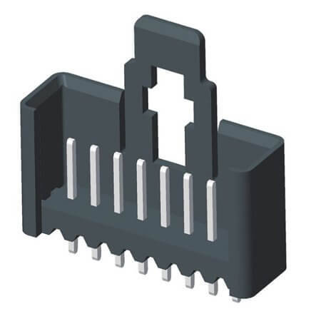 5W2525S1-108T0GALM01 MINIMODUL CONNECTOR 8PIN 180C MALE - 1