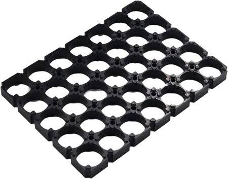 5x7 18650 Battery Holder With 18.5mm Bore Diameter - 2