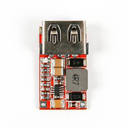 6-24V 24V 12V to 5V 3A USB Step Down Module DC-DC Converter Buck Module - Efficiency 97.5% Car USB Mobile Phone Charger DIY Module - 3