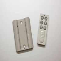 6 Key 433mhz 2260 Chip Wireless Remote Control With Pedestal - Without Battery - 1