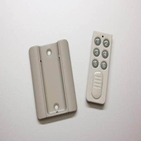 6 Key 433mhz 2260 Chip Wireless Remote Control With Pedestal - Without Battery - 1