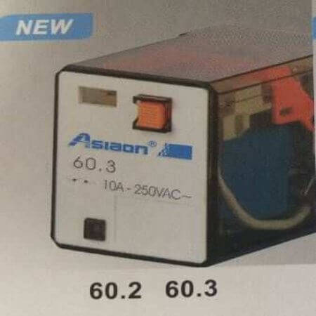 60.3-3-12VAC RELAY POWER 10A 12VAC 3PNC 11PIN DRAGON - 1