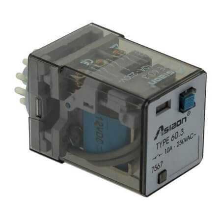 60.3-3-12VDC RELAY POWER 10A 12VDC 3PNC 11PIN DRAGON - 1