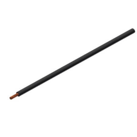 60.7005-10021 PVC MULTISTRAND WIRES 1MT 0.5MM BLACK - 1