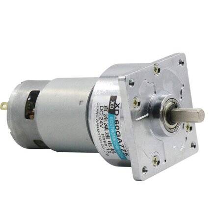 60GA775 DC 12V 100RPM DC Redüktörlü Motor - 1