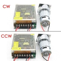 60GA775 DC 12V 100RPM DC Redüktörlü Motor - 5