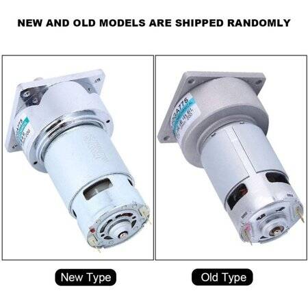 60GA775 DC 12V 15RPM DC Redüktörlü Motor - 4