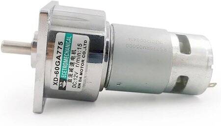 60GA775 DC 24V 5RPM DC Redüktörlü Motor - 3
