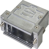 61030010117 D-SUB HOOD 25PIN ZINC DIE 180° - 1