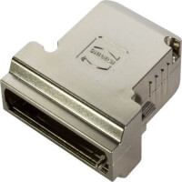 61030010317 D-SUB HOOD 25PIN ZINC DIE 180° - 1