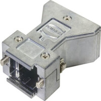 61030011110010 D-SUB HOOD 9PIN ZINC DIE 180° - 1