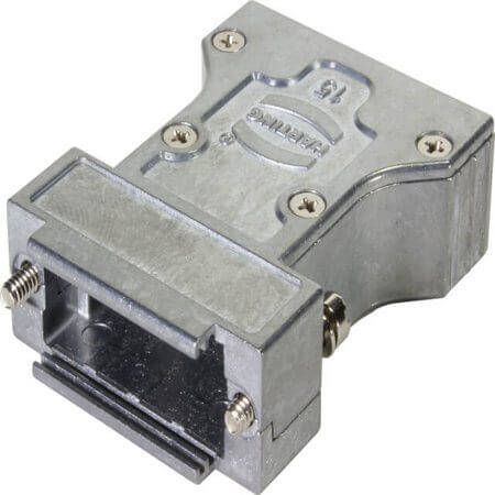 61030012116010 D-SUB HOOD 15PIN ZINC DIE 180° - 1