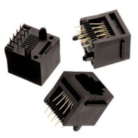 615008144221 CONNECTOR MOD JACK 8P8C VERT - 1
