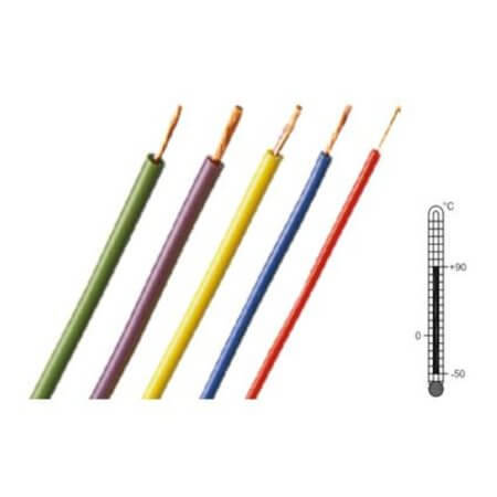 61.7554-10021 SILICON MULTISTRAND WIRES 1MT 1.0MM BLACK - 1