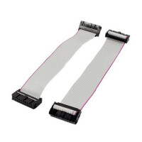 61FFC-01196 CONNECTOR 14PIN(2X7) CABLE 1.27MM 28AWG 200MM - 1