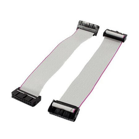 61FFC-01196 CONNECTOR 14PIN(2X7) CABLE 1.27MM 28AWG 200MM - 1