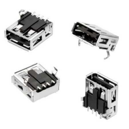 62900416021 CONNECTOR MICROTYPE USB A TYPE HORIZONTAL SMT - 1