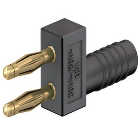 63.9847-29 2 MM CONNECTING PLUG WHITE - 1