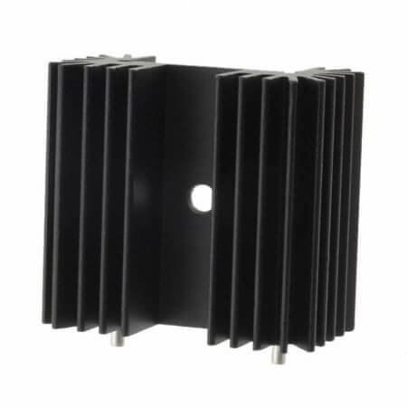 6398BG HEATSINK TO-220 PIN BLACK - 1