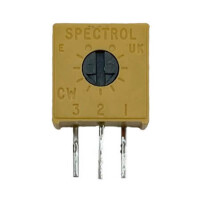 63X-503 TRIMPOT CERMET SINGLE TURN SIDE ADJ 50K 0.5W - 1