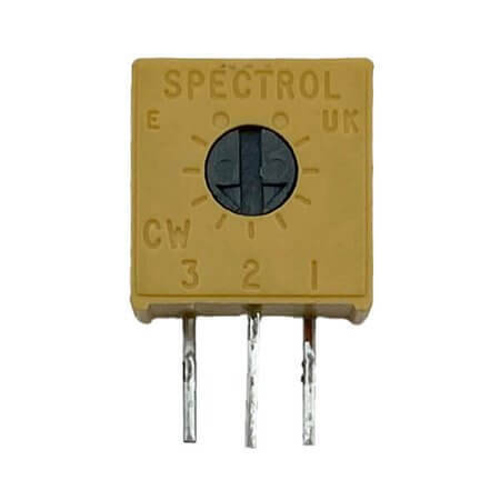 63X-503 TRIMPOT CERMET SINGLE TURN SIDE ADJ 50K 0.5W - 1