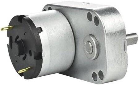 6438-520 DC 12V 95RPM Fırçalı DC Hız Düşürücü Motor - 1