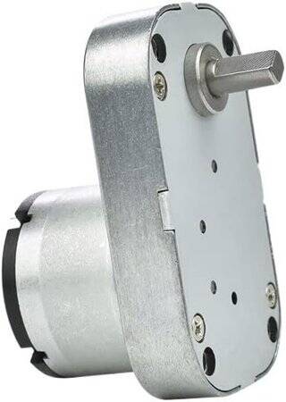 6438-520 DC 12V 95RPM Fırçalı DC Hız Düşürücü Motor - 3