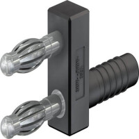 64.9302-21 4 MM CONNECTING PLUG BLACK - 1
