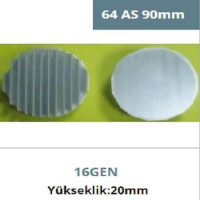64AS175 AL.SOĞUTUCU ALÜMİNYUM SOĞUTUCU H=20MM G=200MM L=175MM - 1