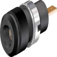 65.9098-21 2 MM PANEL-MOUNT SOCKET BLACK - 1