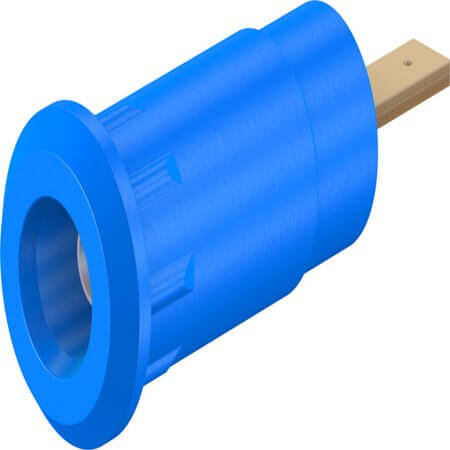 65.9099-23 2 MM INSULATED RIGID SOCKET BLUE - 1